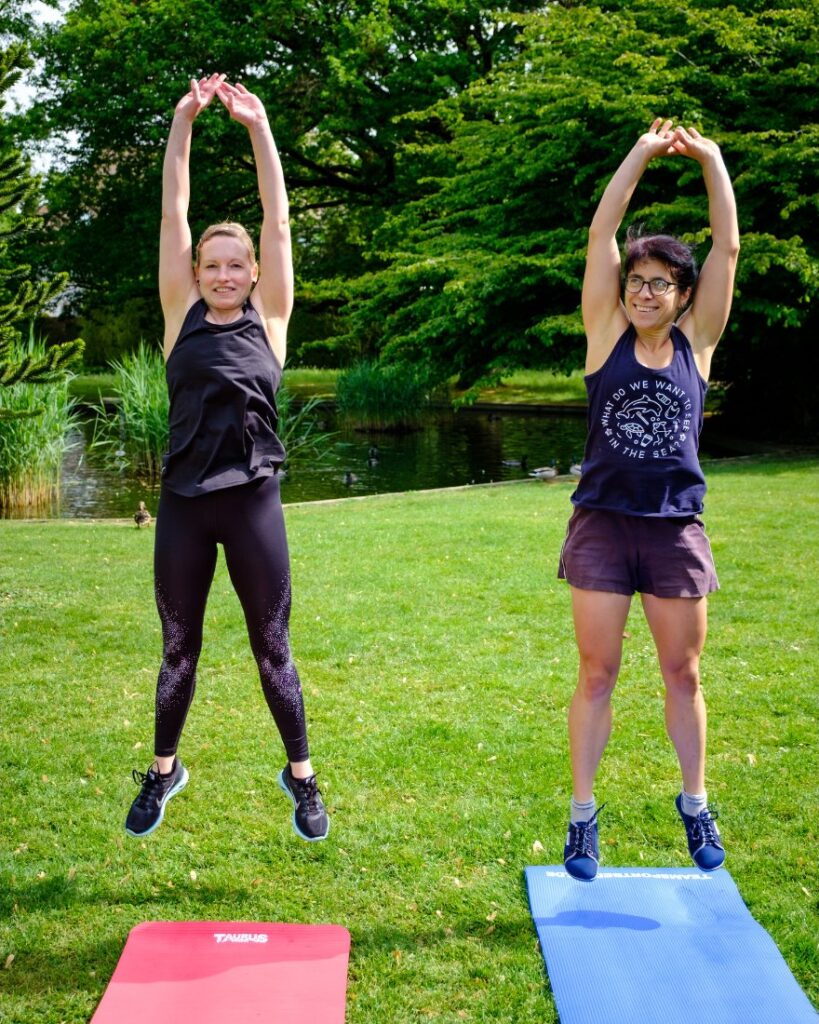 Bootcamp von Vital Vegan in Freiburg Stadtpark